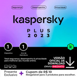 Kaspersky Antivírus Plus 1 Dispositivo 1 Ano