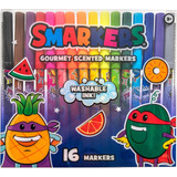 Smarkers - Washable Scented Markers, Assorted Colors, Standa