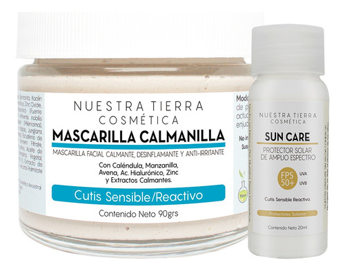 Mascarilla Calmante Cutis Sensible/reactivo