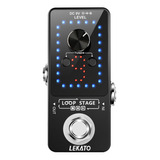 Lekato Looper - Pedal De Guitarra, Pedal Afinador De Bucle,.