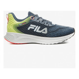 Zapatillas Fila Magnus F01at00021 Color Navy/soft Lime/white - Adulto 46 Ar