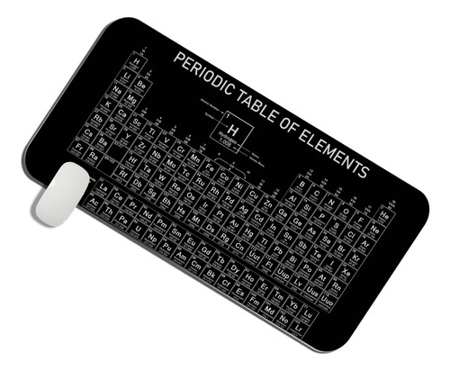 Mousepad Gamer Tabela Periódica Grande 60x32cm Mause Pad