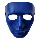 Máscara Plástica Rígida Neutra Blanca/negra - Jabbawockeez-