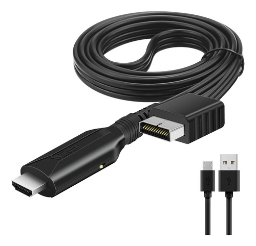 Wiistar Adaptador De Convertidor Ps2 A Hdmi Ps2 Cable Hdmi 3