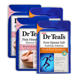 Dr. Teal's Pure Epsom Salt - Jue 3.00 Pound (pack Of 4) Drtl