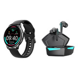 Reloj Inteligente Smartwatch Y22 Inalambrico + Audifonos P30