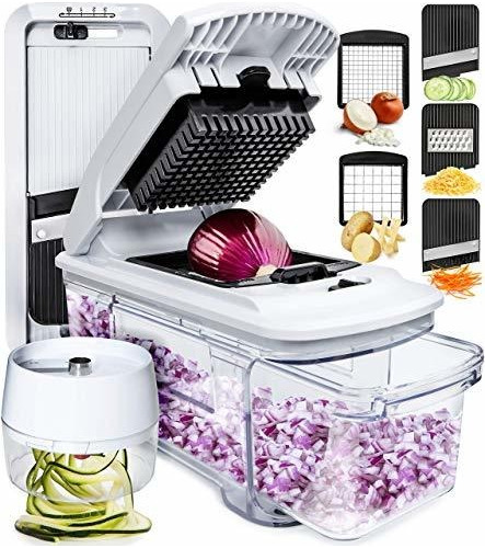 Mandoline Slicer Spiralizer Cortador De Verduras  Picad...