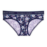 Panty Victoria's Secret - Azul Con Flores