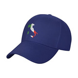 Italia Italia Mapa Italiano Gorra De Béisbol Gorra De Béisbo