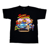 Camiseta Estampada Video Juegos Street Fighter