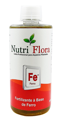 Fertilizante De Ferro Fe 2+ - 500ml Para Aquários Plantados