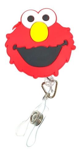 Yoyo Retráctil Porta Credencial Modelo Elmo