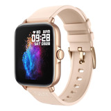 Reloj Smartwatch Colmi P28 Plus Dorado Para Mujer Ss