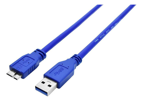 Cable Micro Usb 3.0 Para Disco Externo Wd Passport 1.5 Mts.