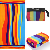 Touchat Beach Towel, Beach Towel, Sand Free Microfiber Be Aa