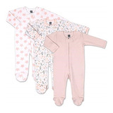 Ropa Para Bebé Paquete De 3 Pijamas De Algodón Talla 3 Meses