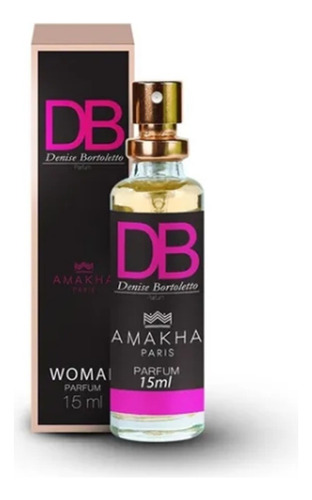 Perfume Feminino Db Amakha Paris 15ml Para Bolso Bolsa