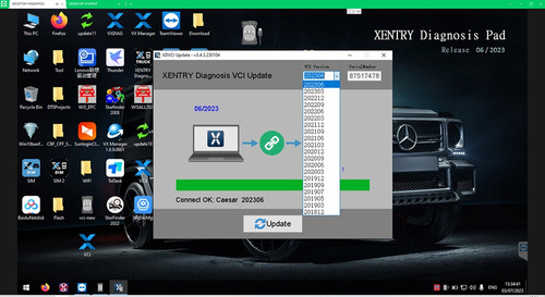 Software Mercedes Benz Xentry Passthru 2023.6 - Mundoobd