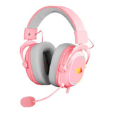 Auricular Gamer Redragon Zeus X H510-rgb Led Rosa !!