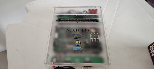 Consolized Neo Geo Placas Mvs - Acrílico Fosco - Saídas Rgb, Video Componente E Som Estéreo