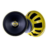 Alto Falante E18 Target Bass 4k 2000w Rms Amarelo