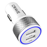 Crave Dualhub 24w 4.8a 2 Port Dual Usb Universal Cargador Sm