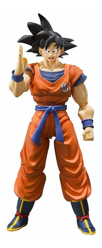 Figura De Acción  Goku Saiyan Raised On Earth De Tamashii Nations S.h. Figuarts