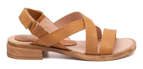 Sandalias Bajas Mujer Cuero Blandas Livianas Colores Comodas