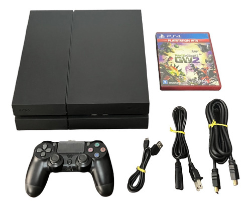 Sony Playstation 4 Fat 500gb Ps4 Completo Controle Jogo Game