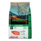 Bravery Pollo Gato Adulto 2kg