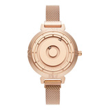 Eutour Reloj De Pulsera Para Mujer, Magnetico, Elegante, Min