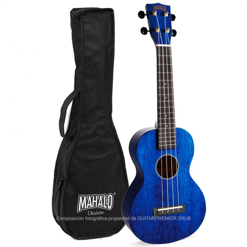 Ukelele Concierto Mahalo Serie Hano Colores Funda Acolchada