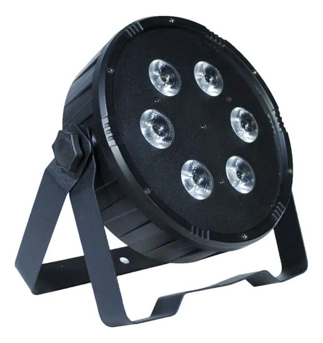 Tacho Par Led Bañador Tecshow Nebula 6 Para Interior 6 En 1