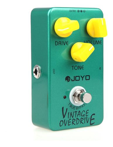 Joyo Jf-01 Vintage Overdrive Guitarra Efeito Pedal True Bypa
