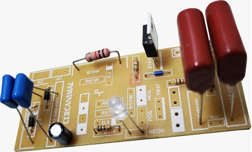 01 Un - Circuito Pci Universal - Eletrificador 12 V.