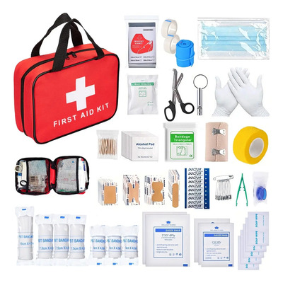Kit De Primeros Auxilios Supervivencia 157 Piezas Completo | Envío gratis