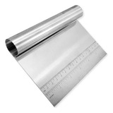 Espátula Cortador Raspador 15cm Inox Massas Pães Pizza Bolo