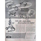 Cartel Vintage Triciclos Y Bicicletas American Machine 1956