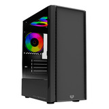 Gabinete Balam Rush Nyx Gi730 Ventana, Midi-tower Negro