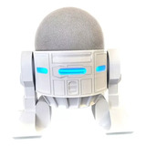 Suporte De Mesa Futurista Alexa Echo Dot 4 Robô Falante