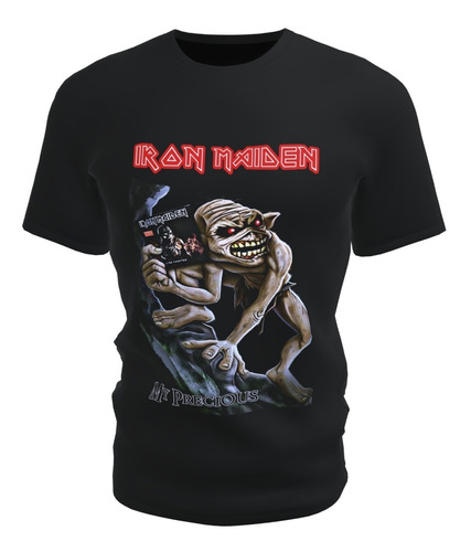 Camiseta Blusa Unissex Banda Iron Maiden The Trooper Rock
