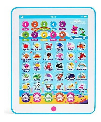 Wowwee Pinkfong Baby Shark Tablet - Juguete Educativo Preesc