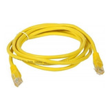 Cable De Red Ethernet Rj45 1.5 M Amarillo X 10 Uni.