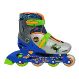 Patines En Linea  Apache Tortugas Ninja Caos Mutante Ajustab