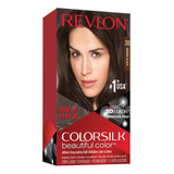 Revlon Colorsilk - Tinte Para El Cabello, 20 Negro Castaño.