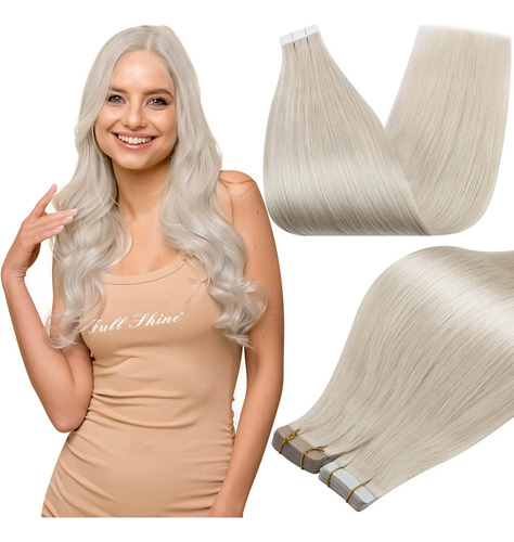 Full Shine - Extensiones De Cabello Humano Remy Con Cinta Ad