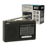 Radio Irt Recargable Am/fm/sw/usb/linterna/9 Bandas/rp9b01n.