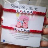 Pulseras Personalizadas Para Pareja!