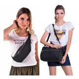 Combo Cartera Mujer + Riñonera Cuero Pu - Varios Modelos 