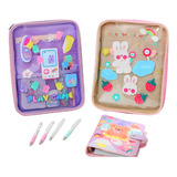 Bolso Funda Organizador Kawaii Para Lápices Colores iPad